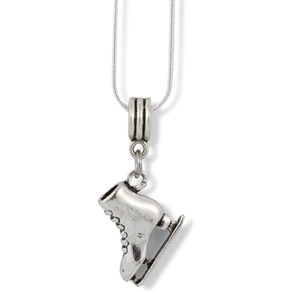 Ice Skate Necklace | Skating Pendant Jewelry